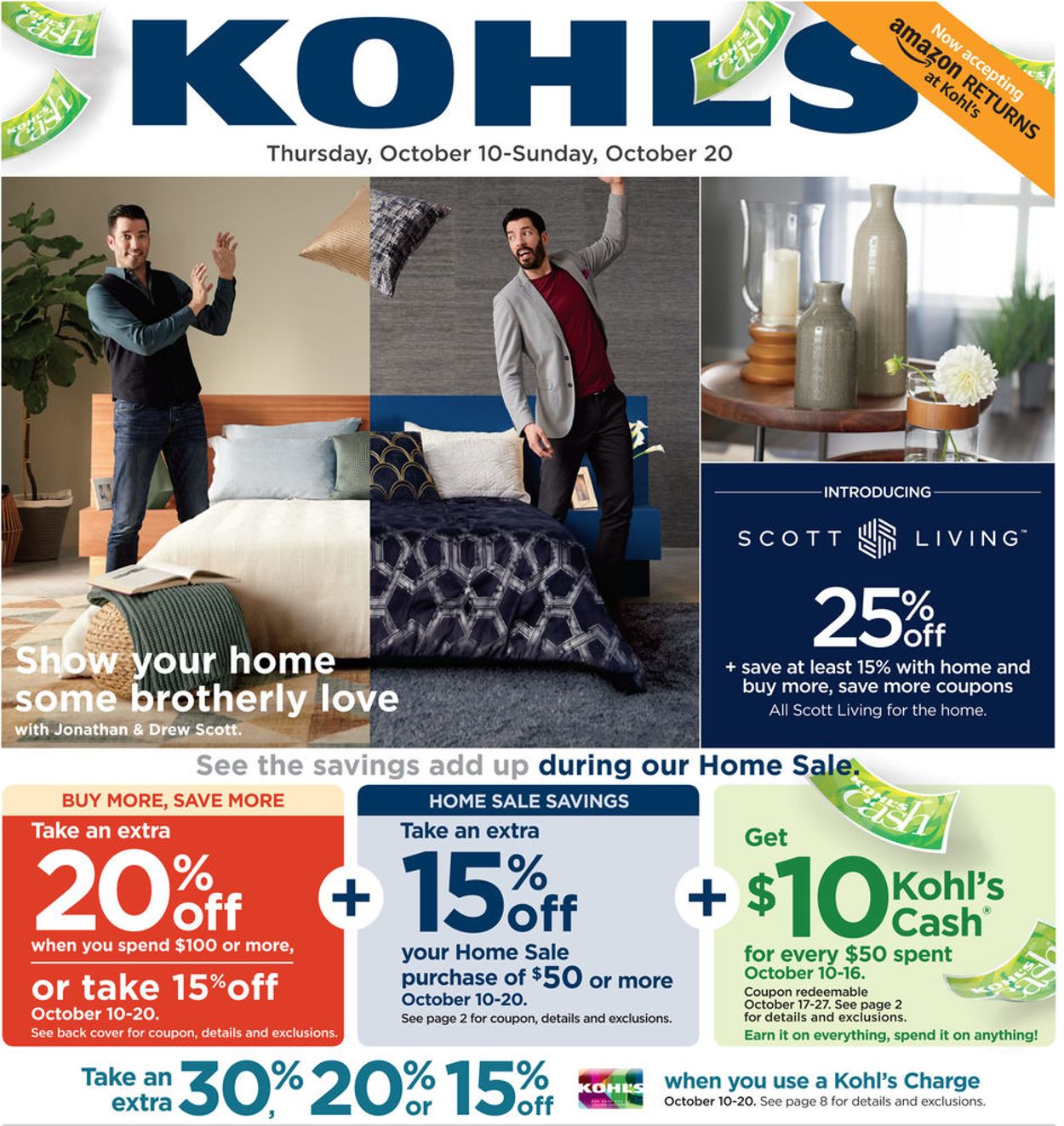 Catalogue Kohl's from 10/10/2019
