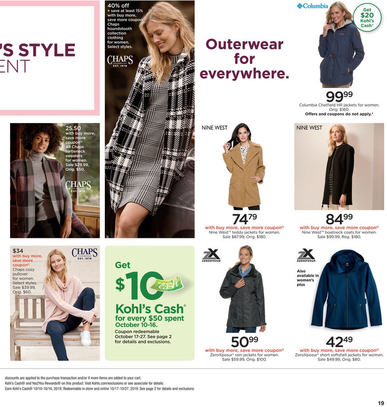 Kohl's Current weekly ad 10/13 - 10/20/2019 [19] - frequent-ads.com