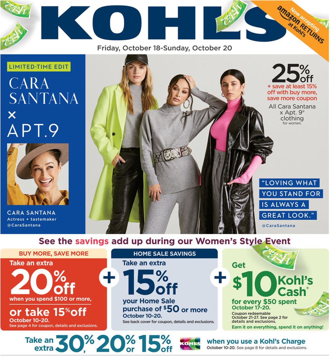 Catalogue Kohl's from 10/18/2019