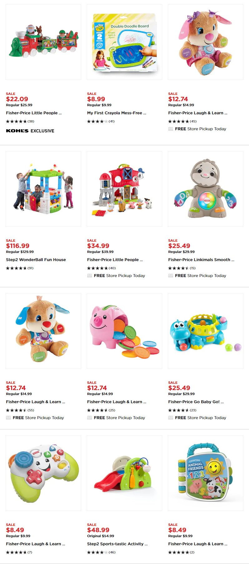 Catalogue Kohl's from 10/23/2019