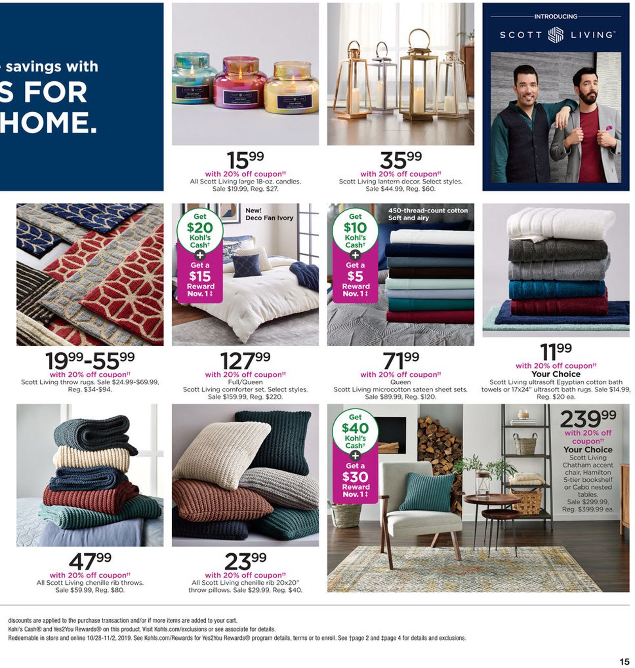 Catalogue Kohl's from 10/24/2019