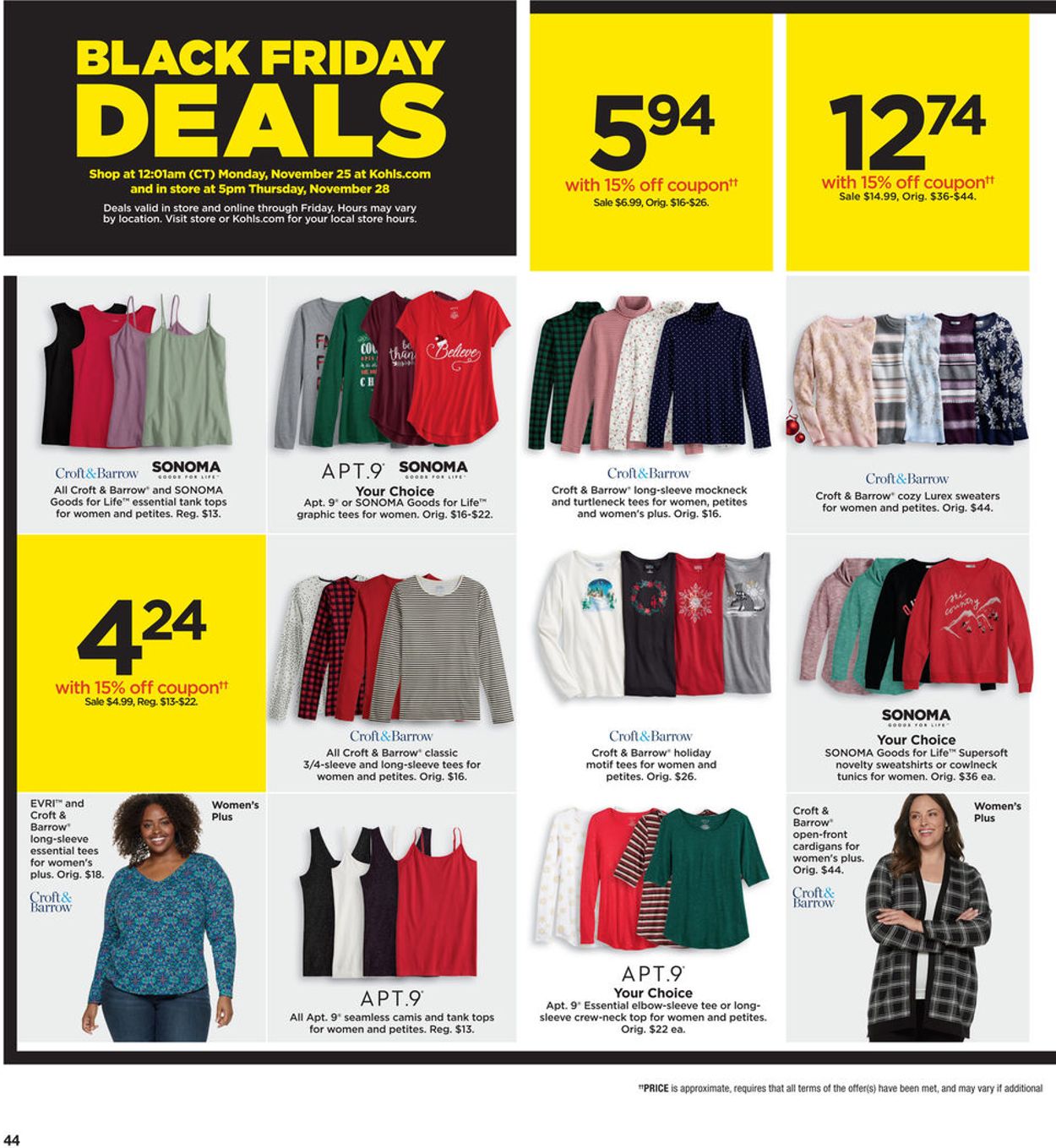 Catalogue Kohl's - Black Friday Ad 2019 from 11/25/2019