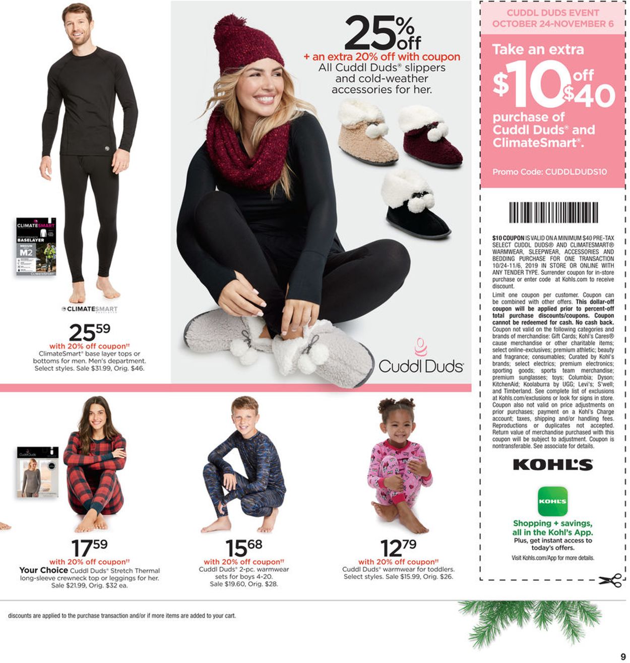 Catalogue Kohl's from 11/01/2019