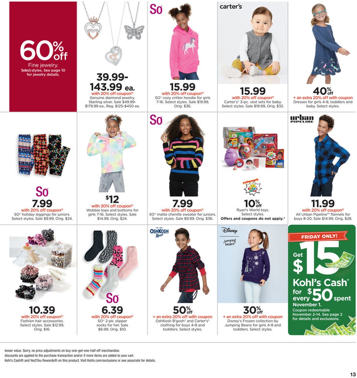 Kohl's Current weekly ad 11/01 - 11/03/2019 [13] - frequent-ads.com