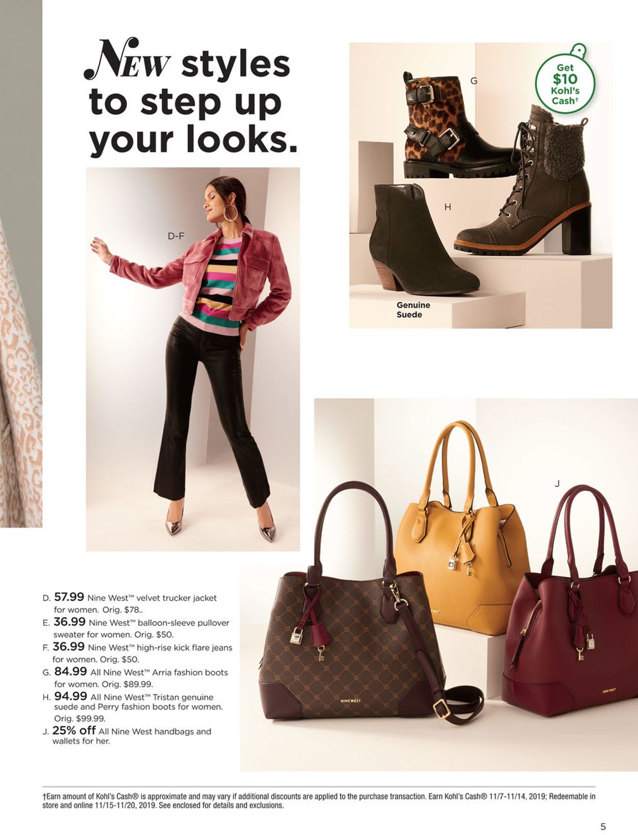 Catalogue Kohl's from 11/07/2019