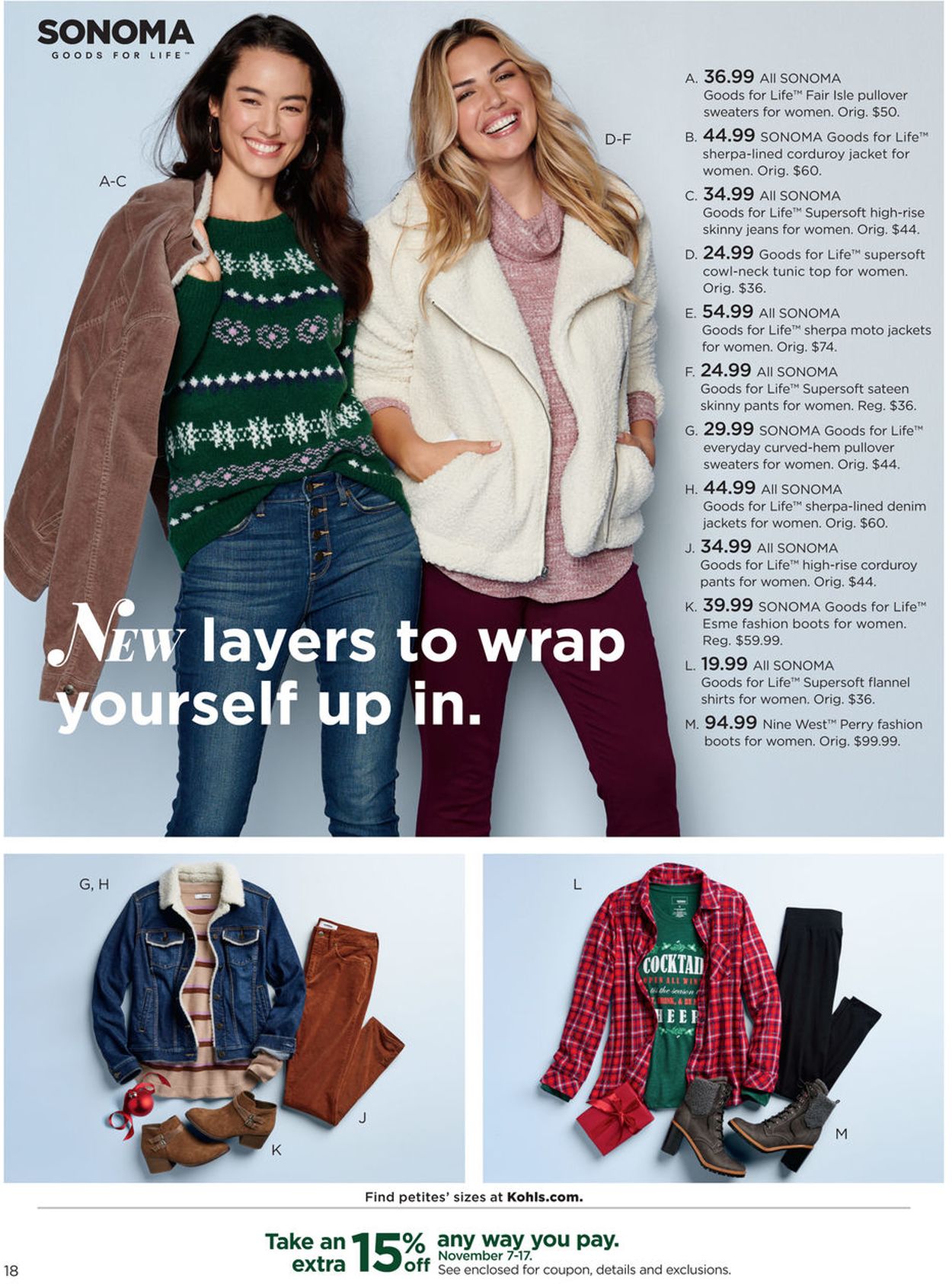 Catalogue Kohl's from 11/07/2019