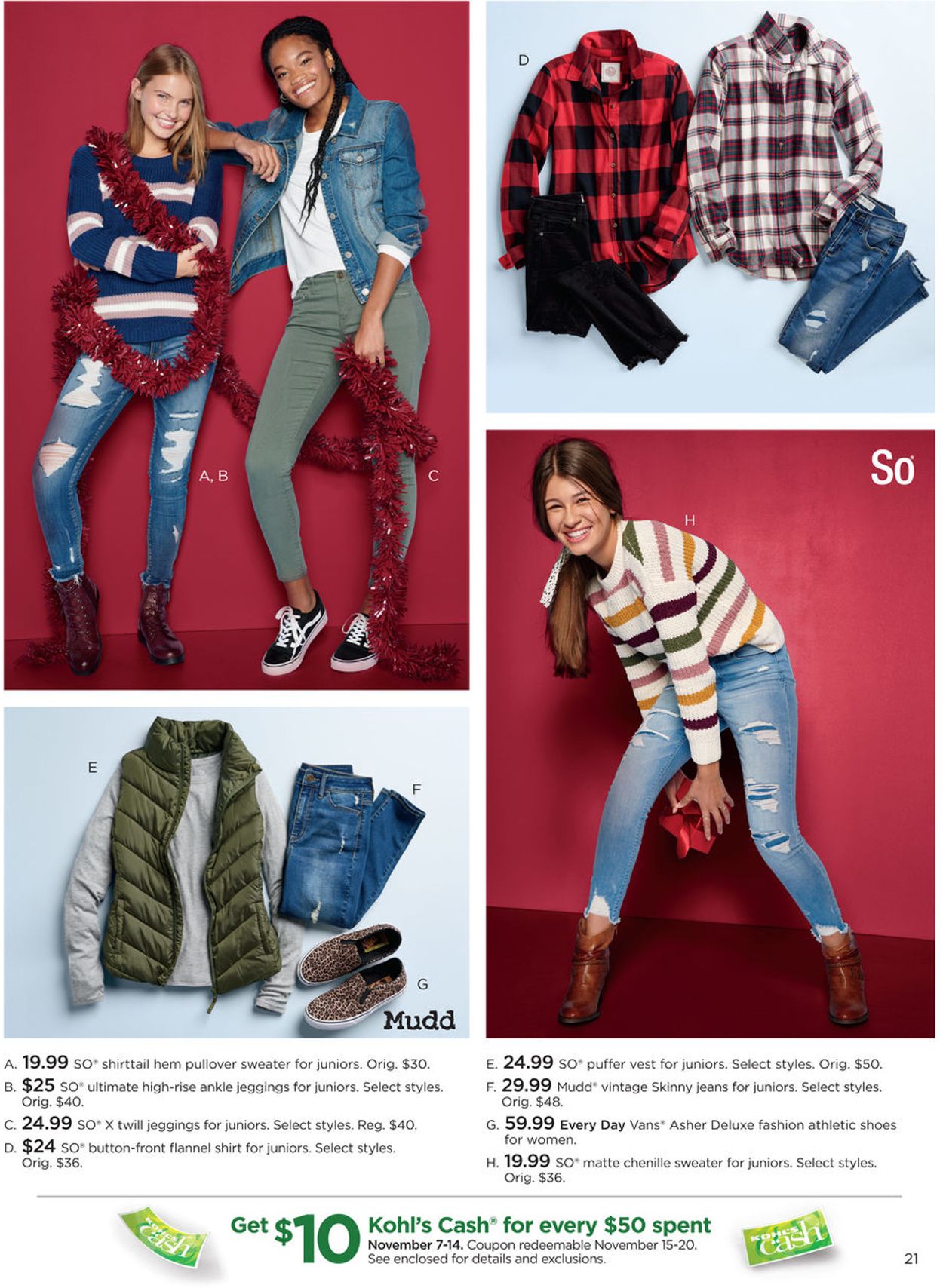 Catalogue Kohl's from 11/07/2019