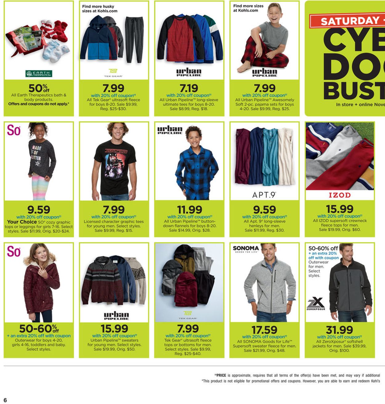 Catalogue Kohl's - Cyber Week 2019 from 11/30/2019