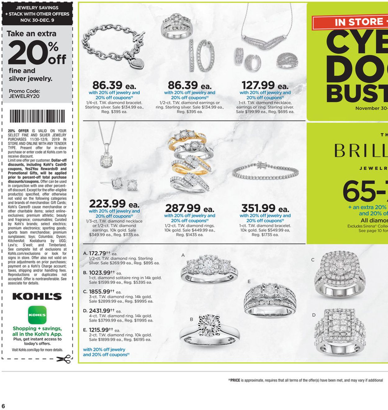 Catalogue Kohl's - Cyber Days 2019 from 11/30/2019
