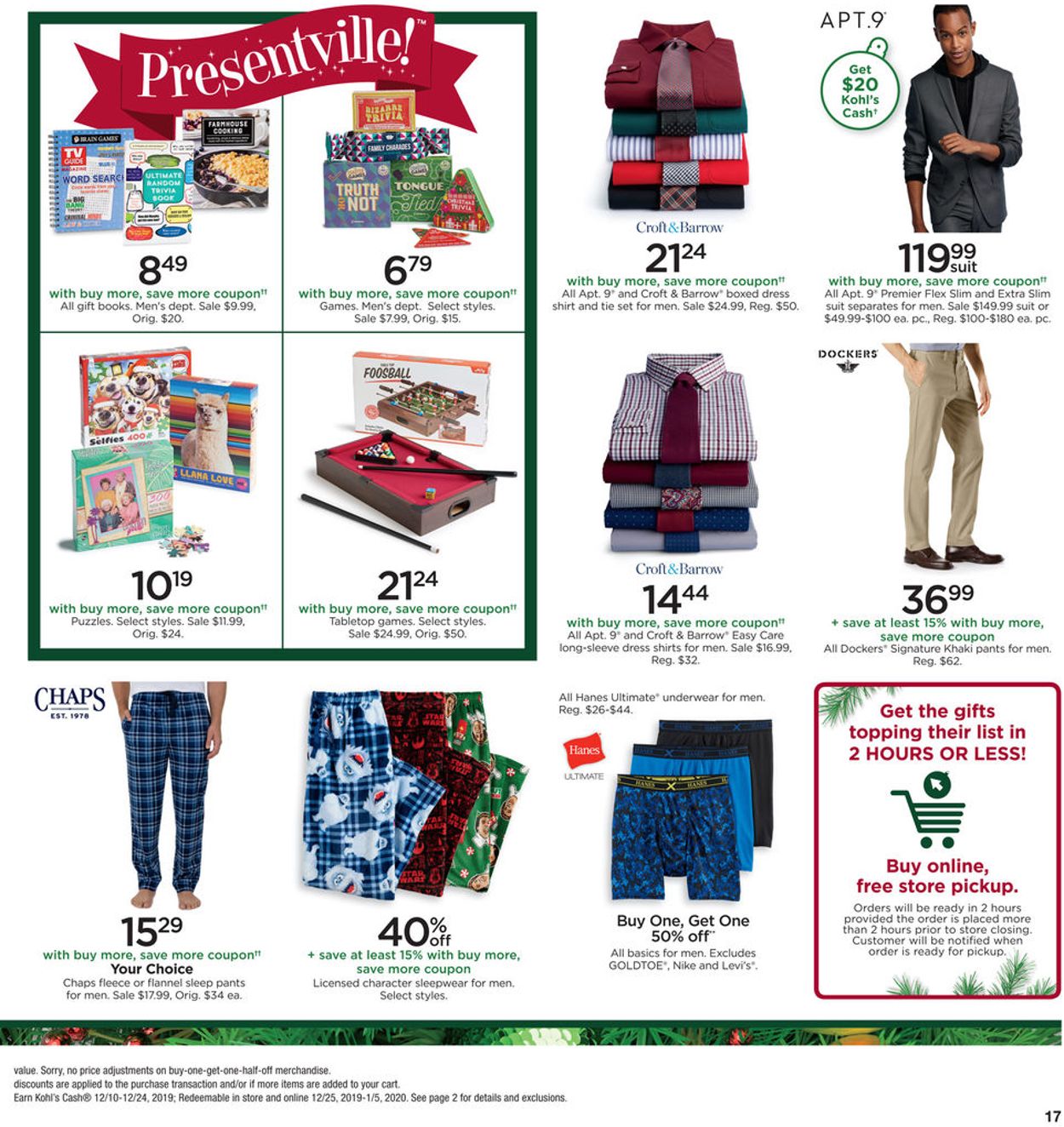 Catalogue Kohl's - Holiday Ad 2019 from 12/10/2019