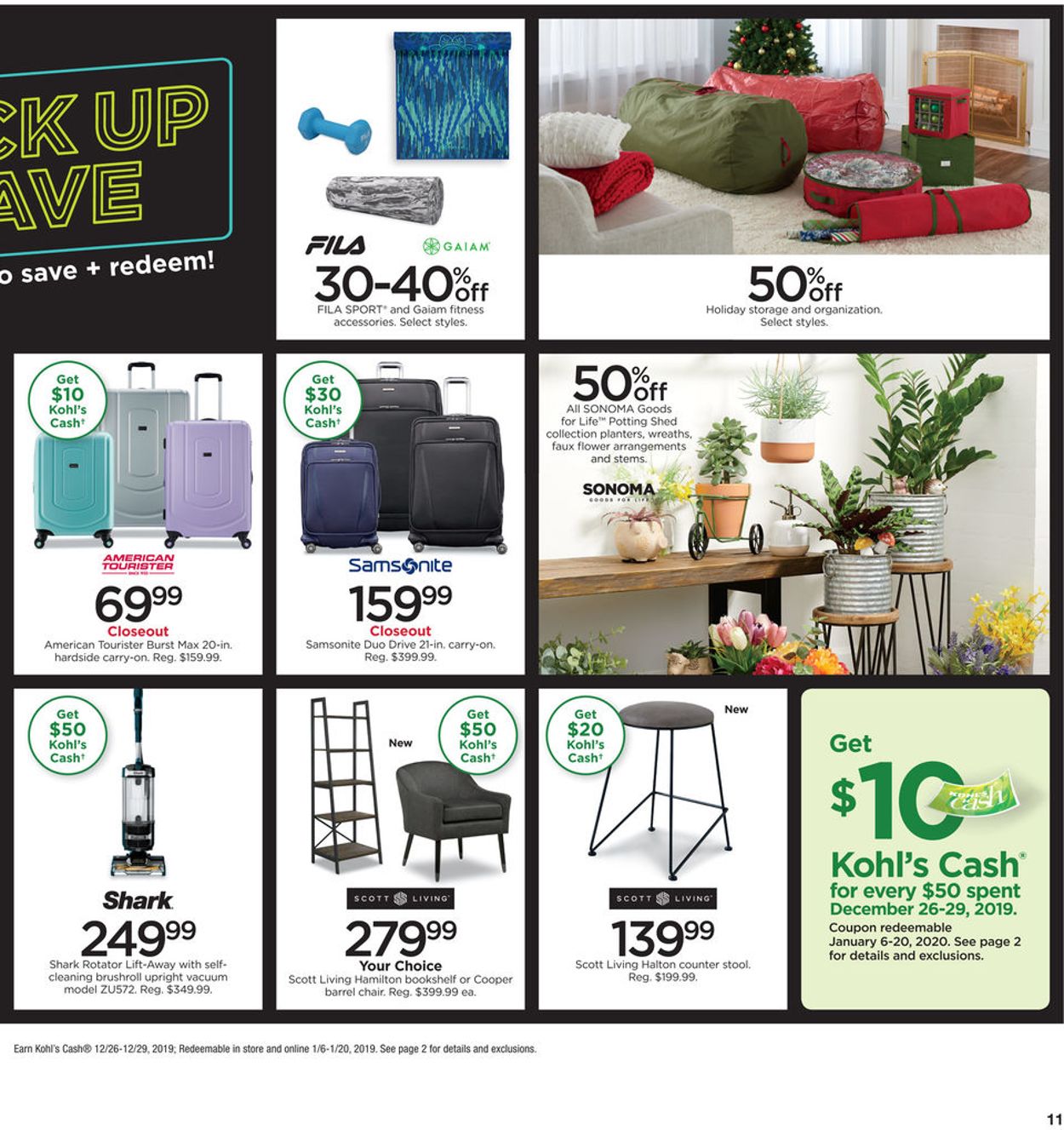 Catalogue Kohl's from 12/26/2019
