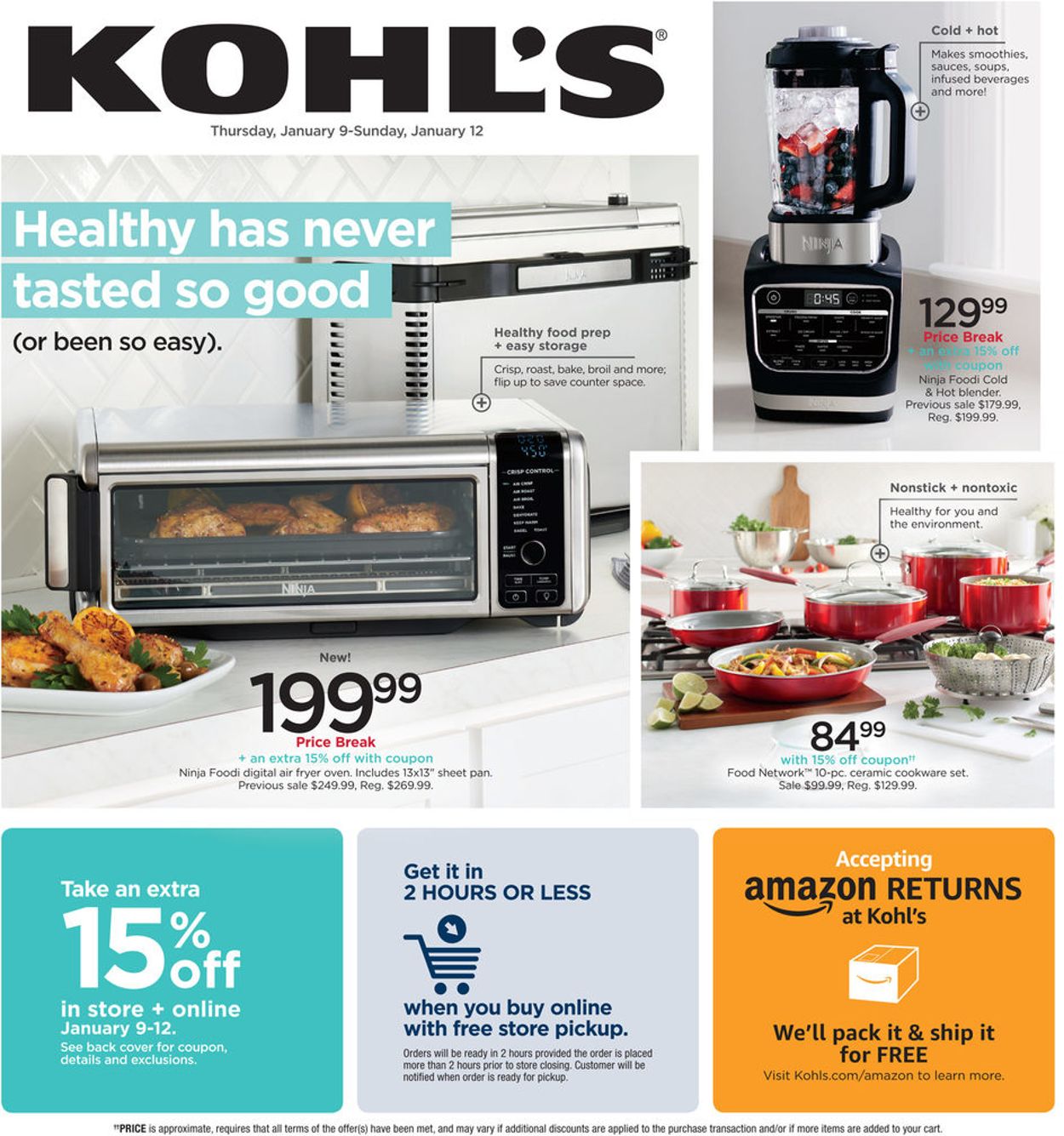 Catalogue Kohl's from 01/09/2020