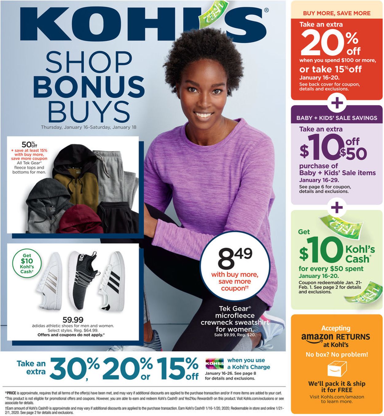 Kohl's Current weekly ad 01/16 01/26/2020