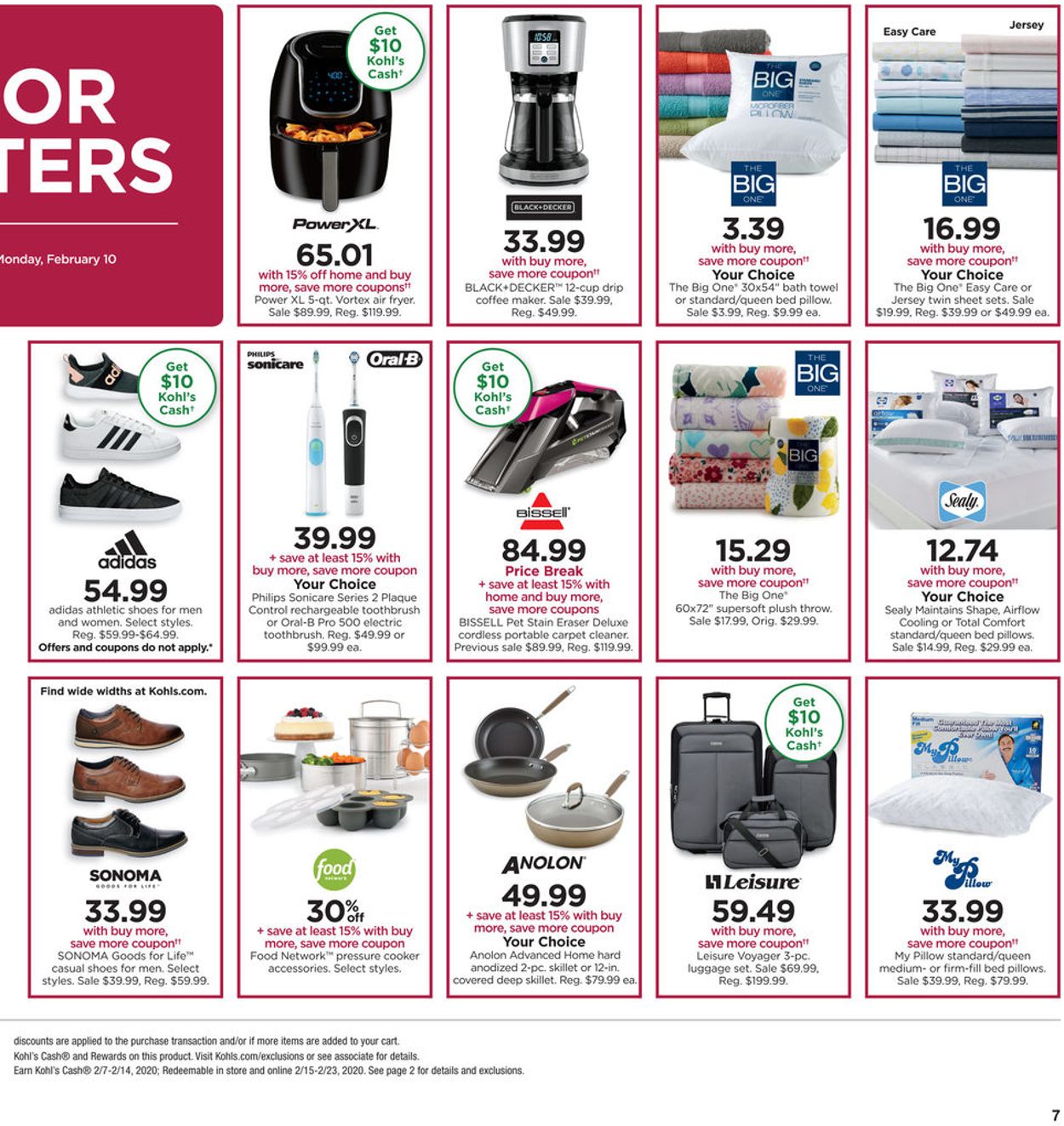 Catalogue Kohl's from 02/07/2020