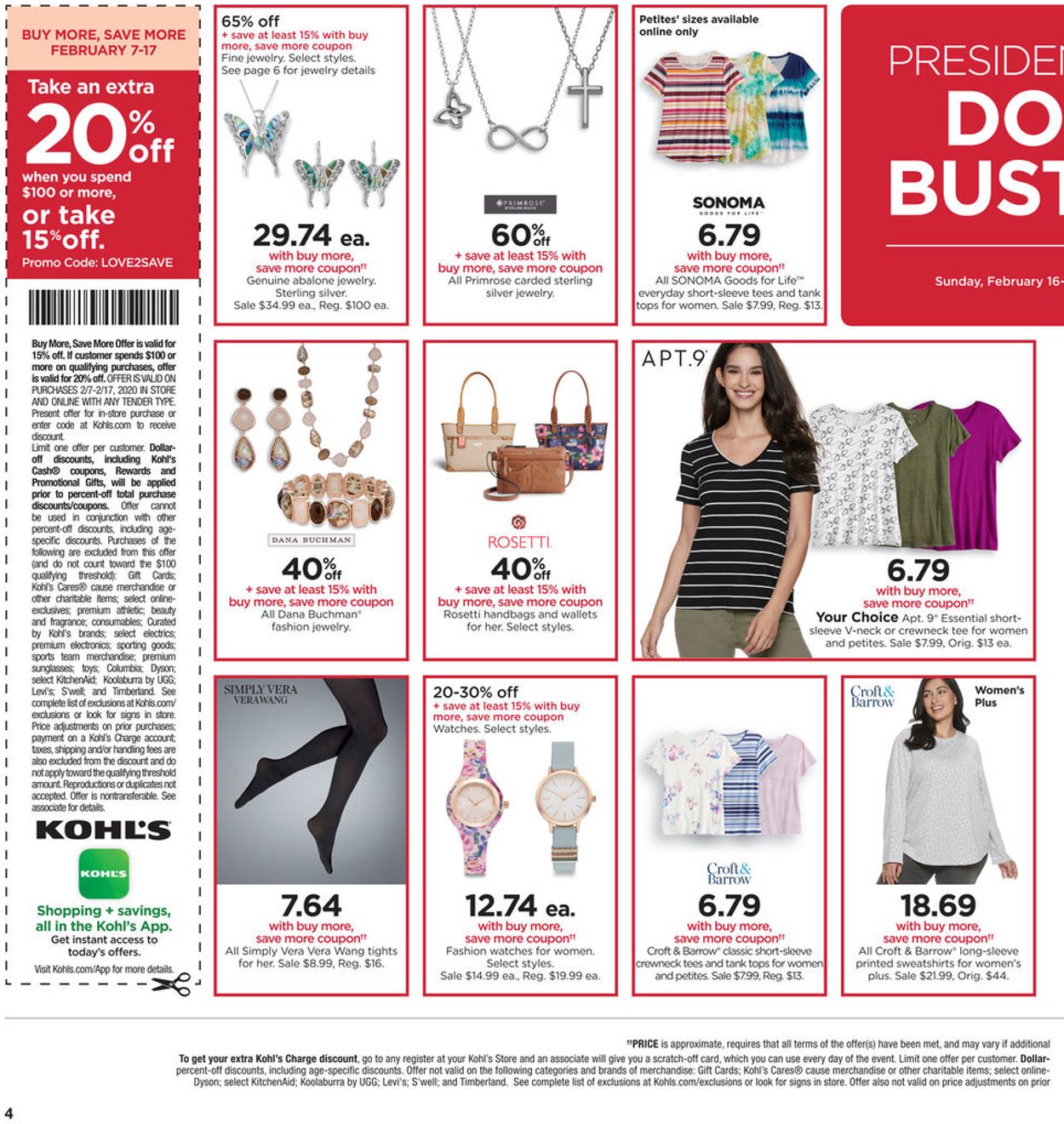 Catalogue Kohl's from 02/15/2020