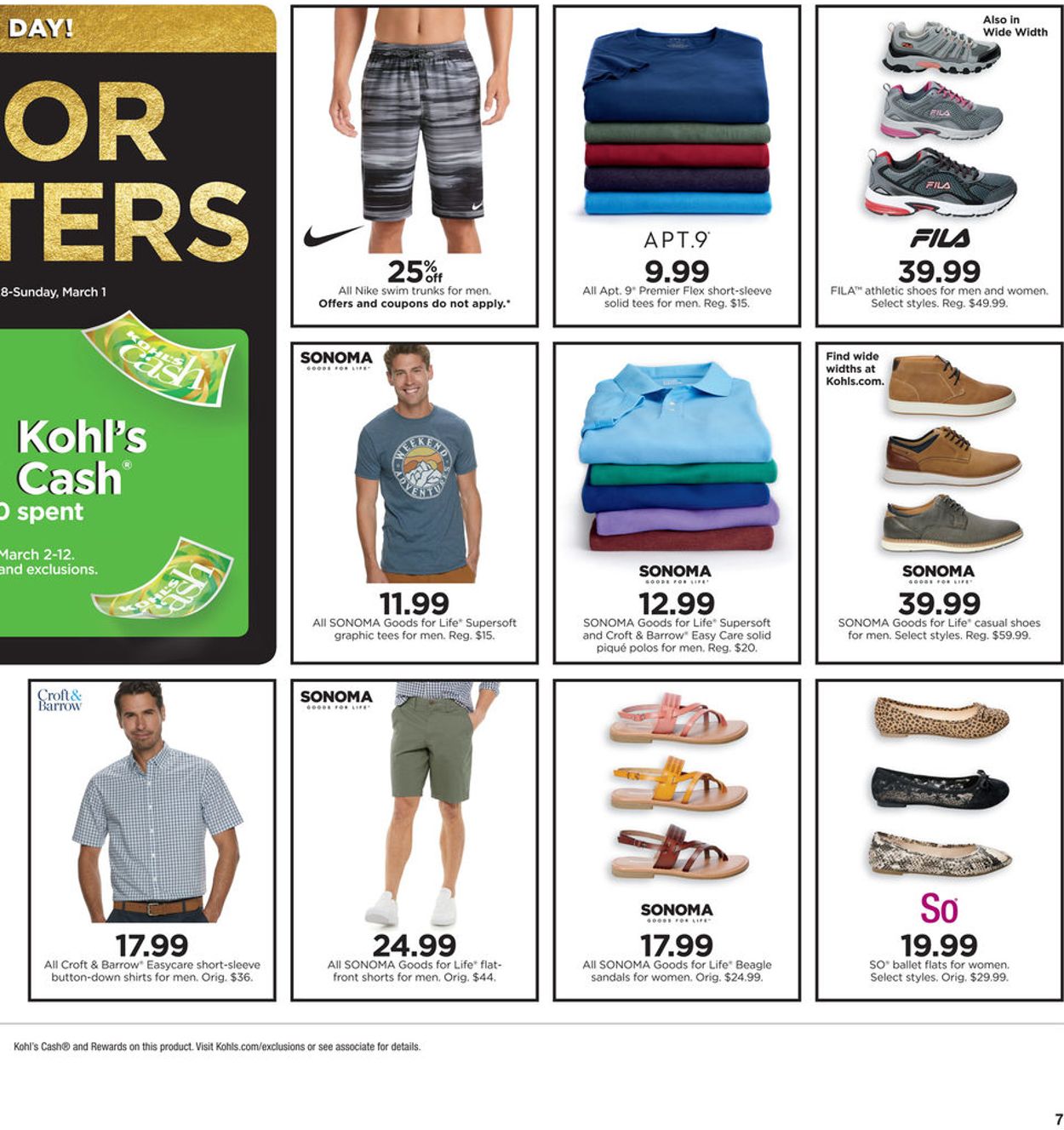 Catalogue Kohl's from 02/28/2020