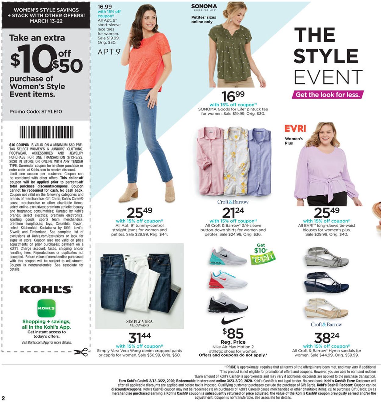 Kohl's Current weekly ad 03/13 - 03/22/2020 [2] - frequent-ads.com
