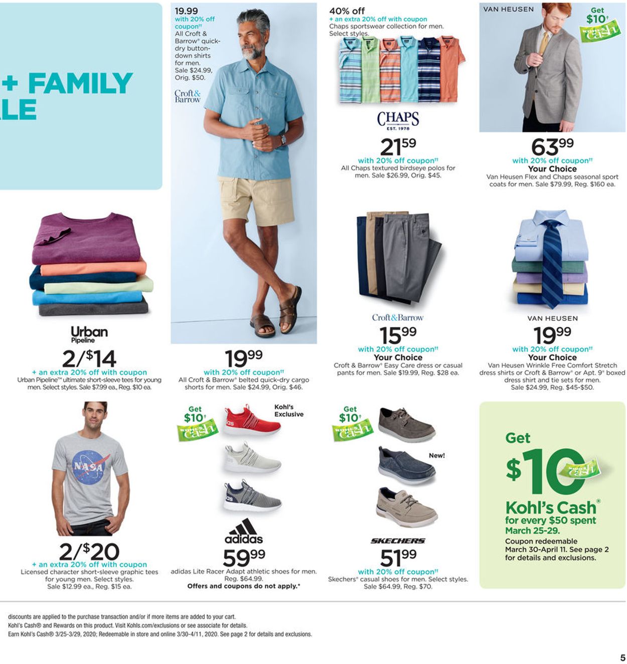 Catalogue Kohl's from 03/25/2020