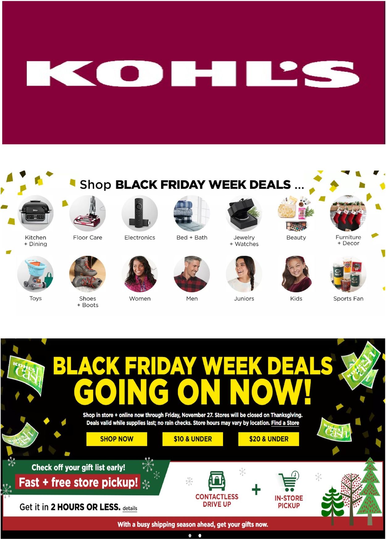 Kohl's Black Friday 2020 Current weekly ad 11/25 - 12/01/2020 - Which Paper Has Black Friday Deals 2022