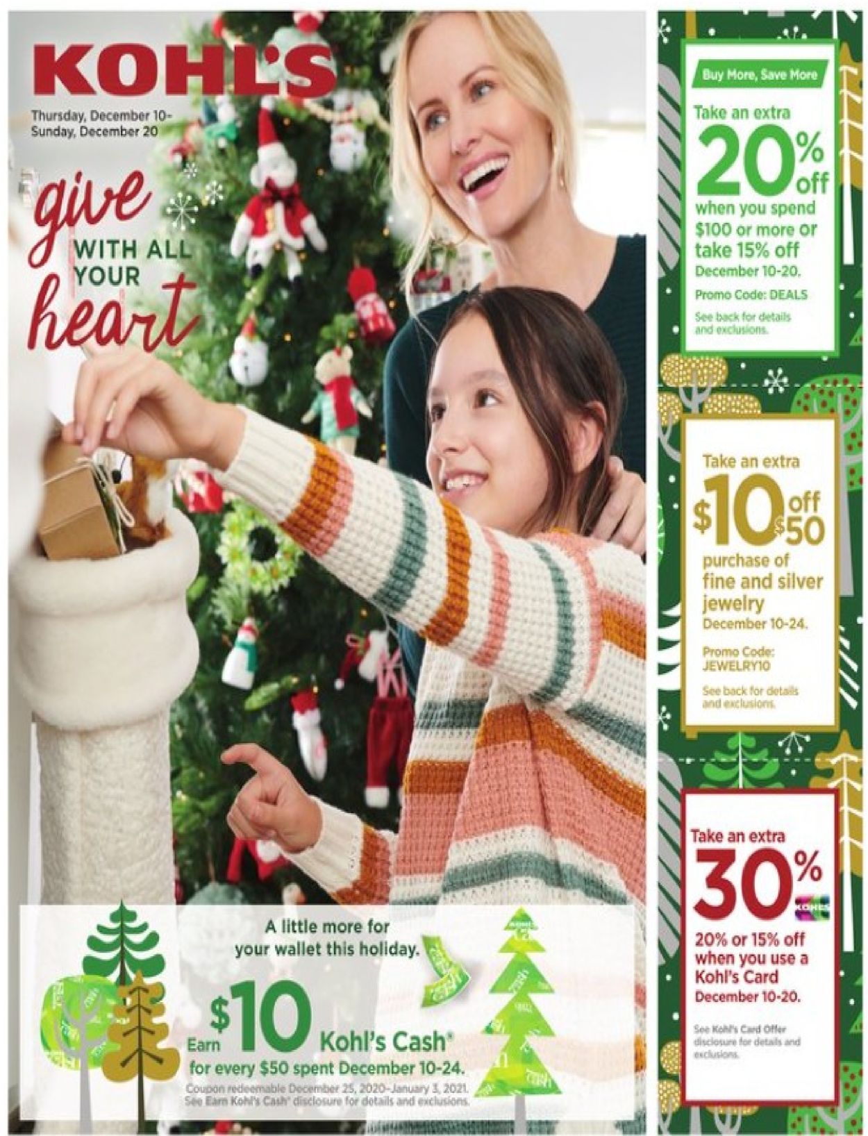 Catalogue Kohl's from 12/10/2020