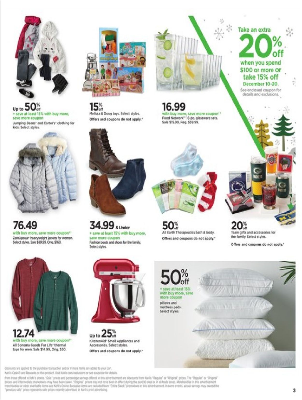 Catalogue Kohl's from 12/10/2020