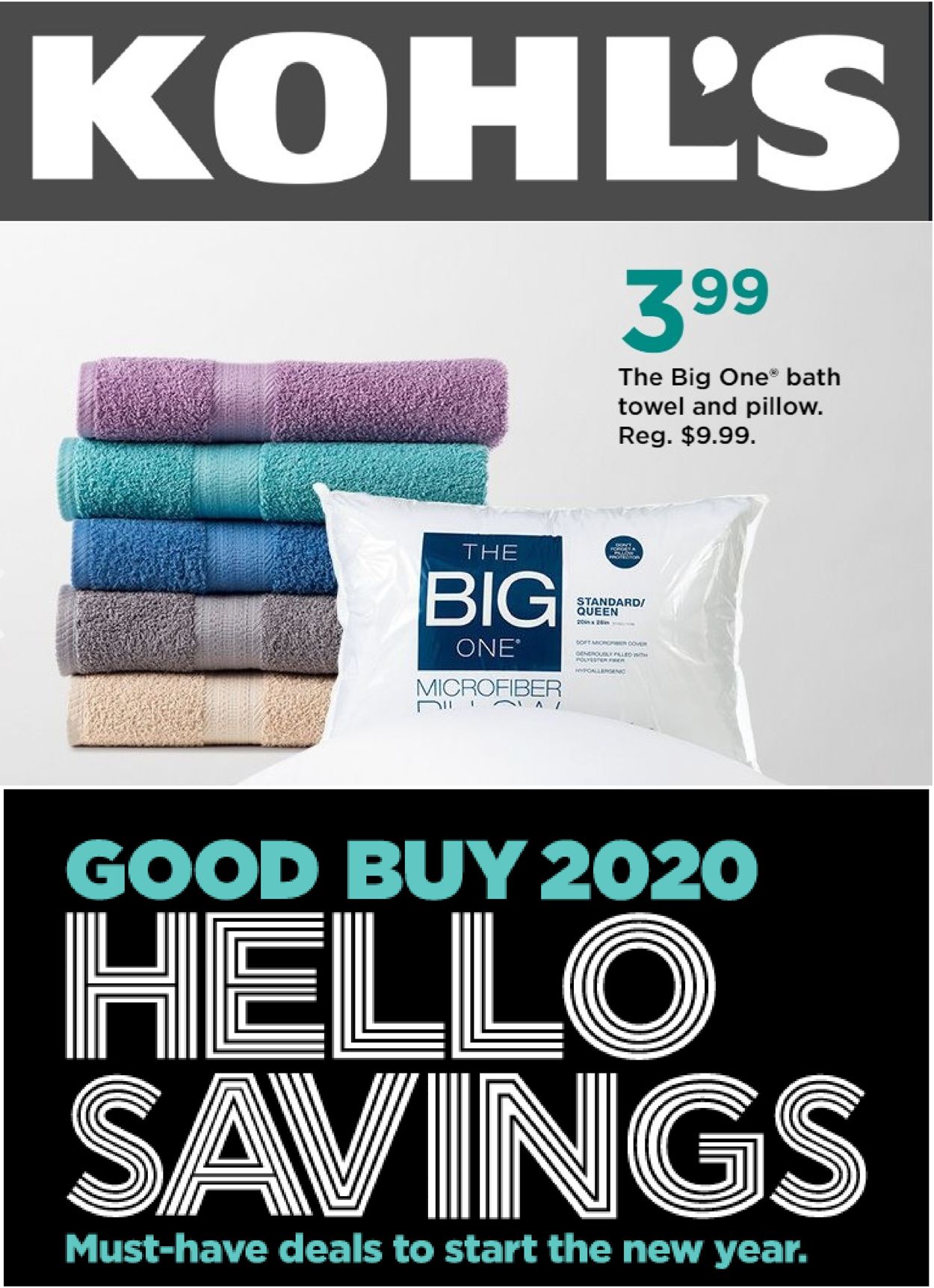 Catalogue Kohl's from 12/28/2020