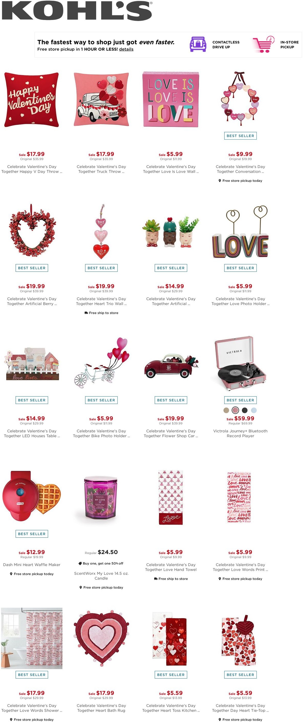 Catalogue Kohl's from 02/10/2021