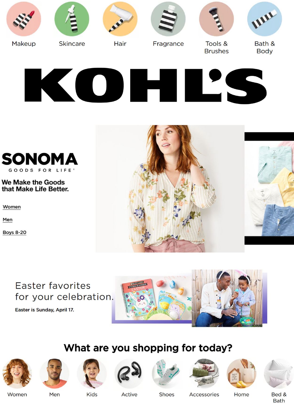 Catalogue Kohl's from 03/08/2022