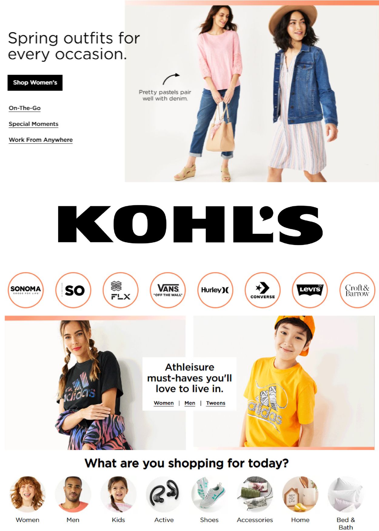 Catalogue Kohl's from 03/16/2022