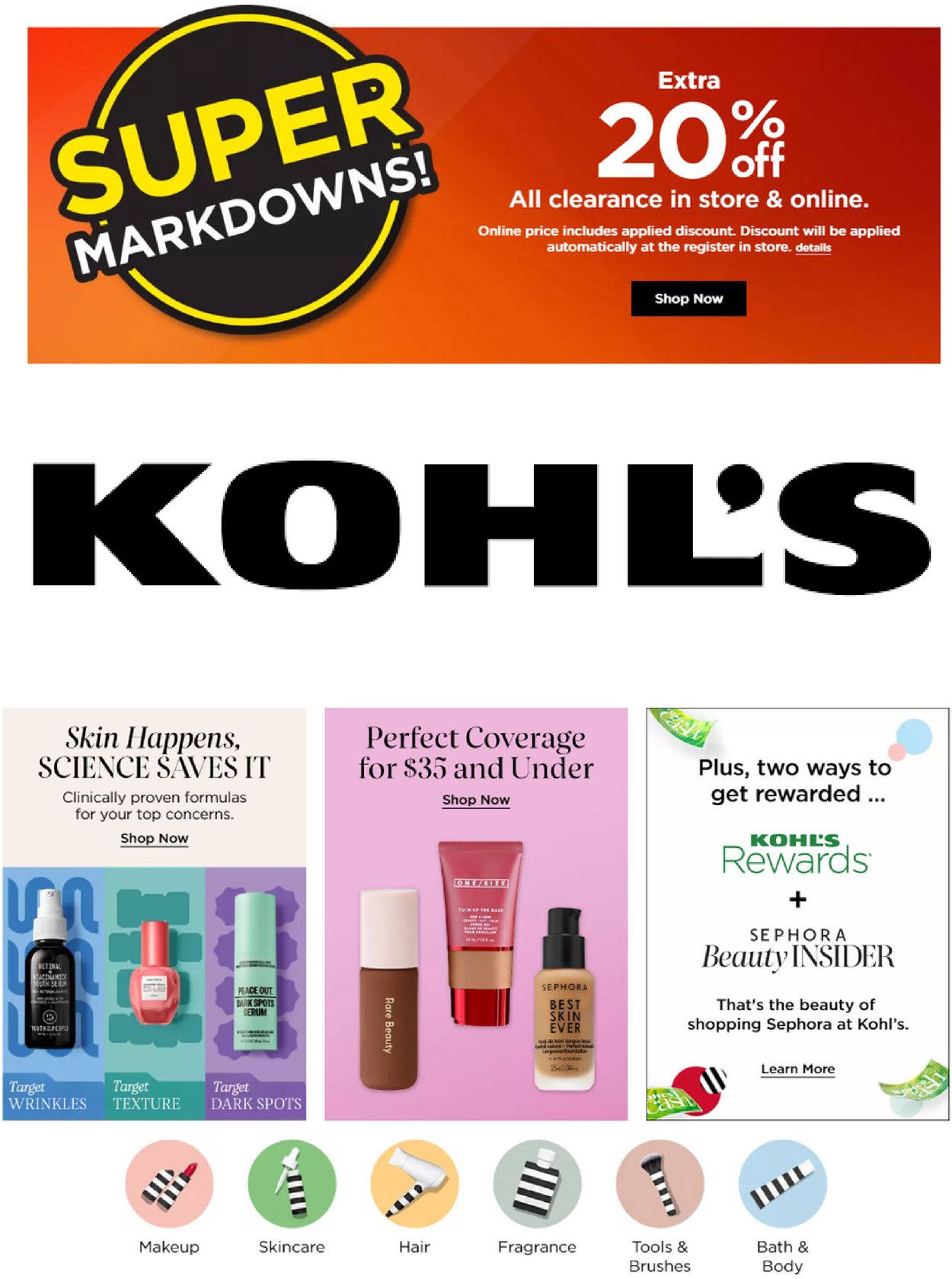 Catalogue Kohl's from 04/20/2022