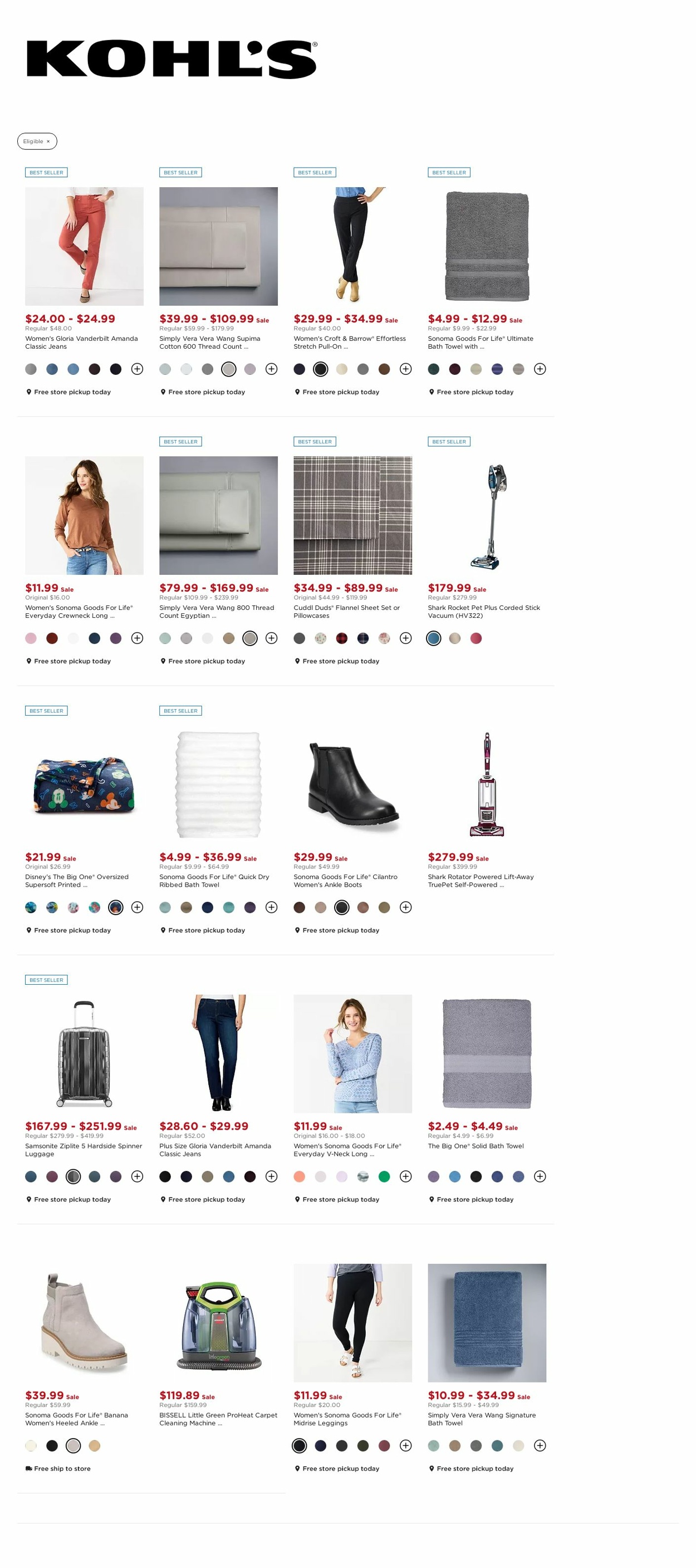 Catalogue Kohl's from 10/12/2022