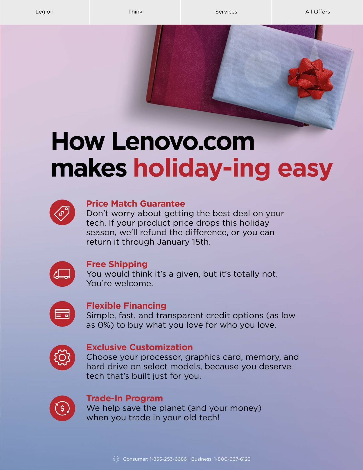 Catalogue Lenovo from 10/17/2022