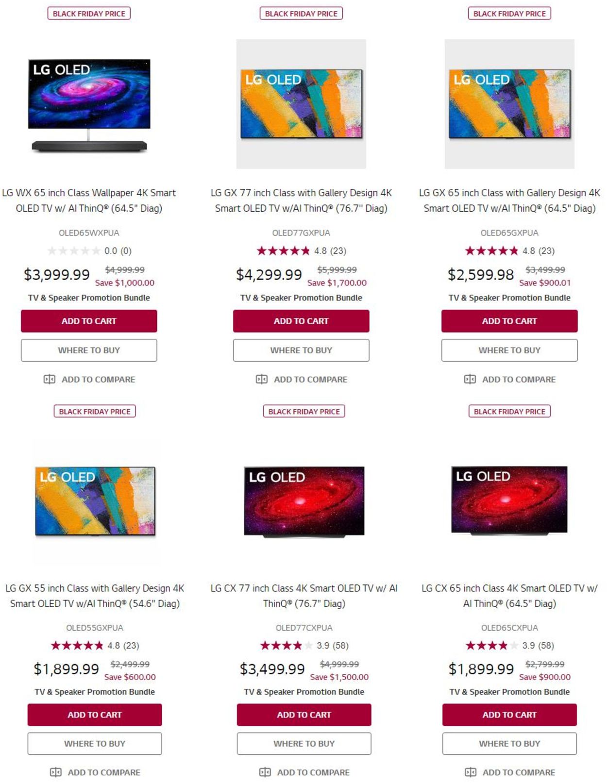 Catalogue LG Black Friday 2020 from 11/04/2020