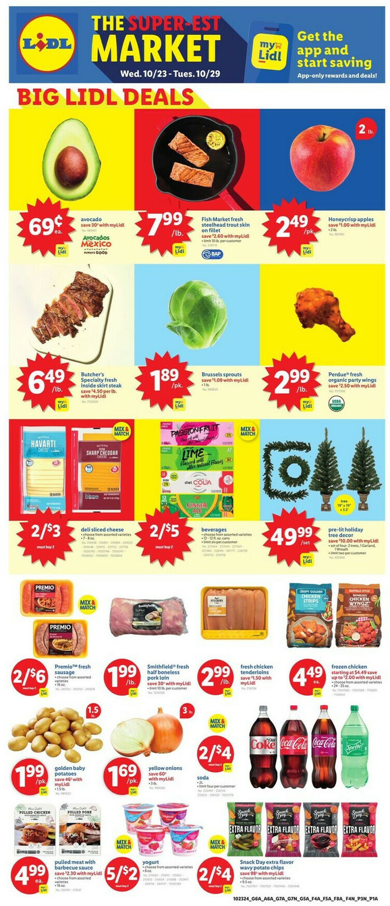 Catalogue Lidl from 10/23/2024