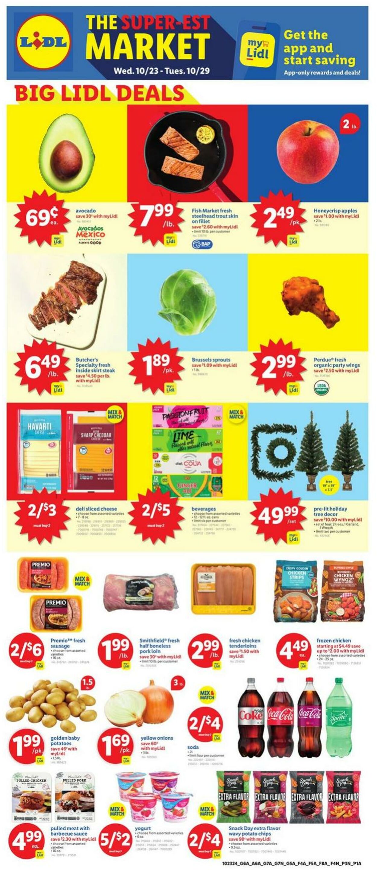 Catalogue Lidl from 10/23/2024