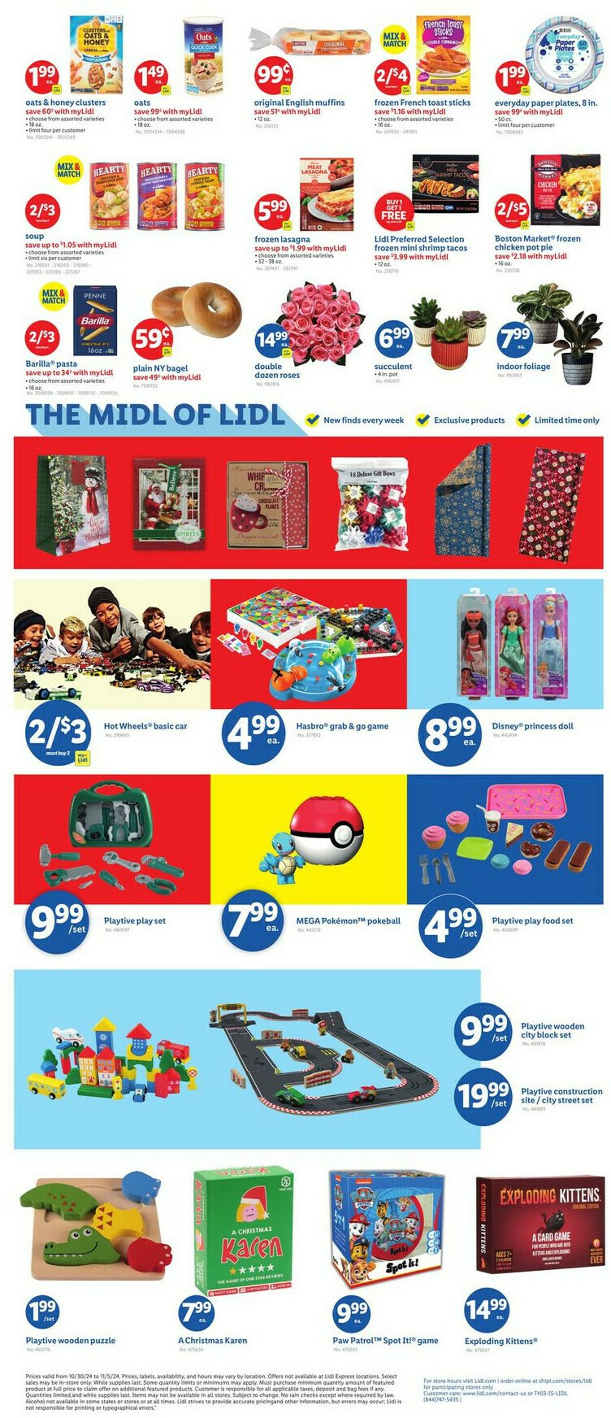 Catalogue Lidl from 10/30/2024