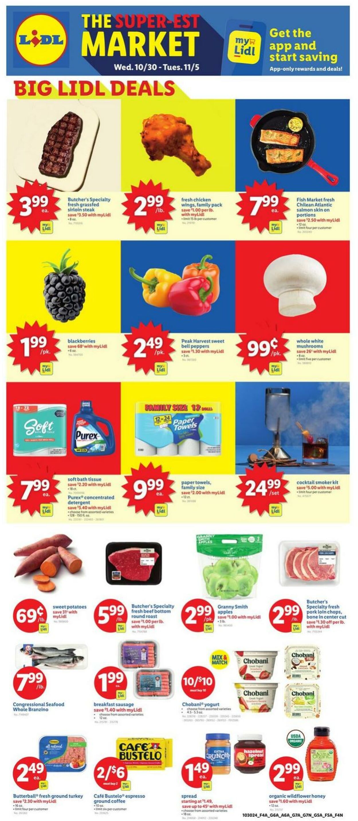 Catalogue Lidl from 10/30/2024