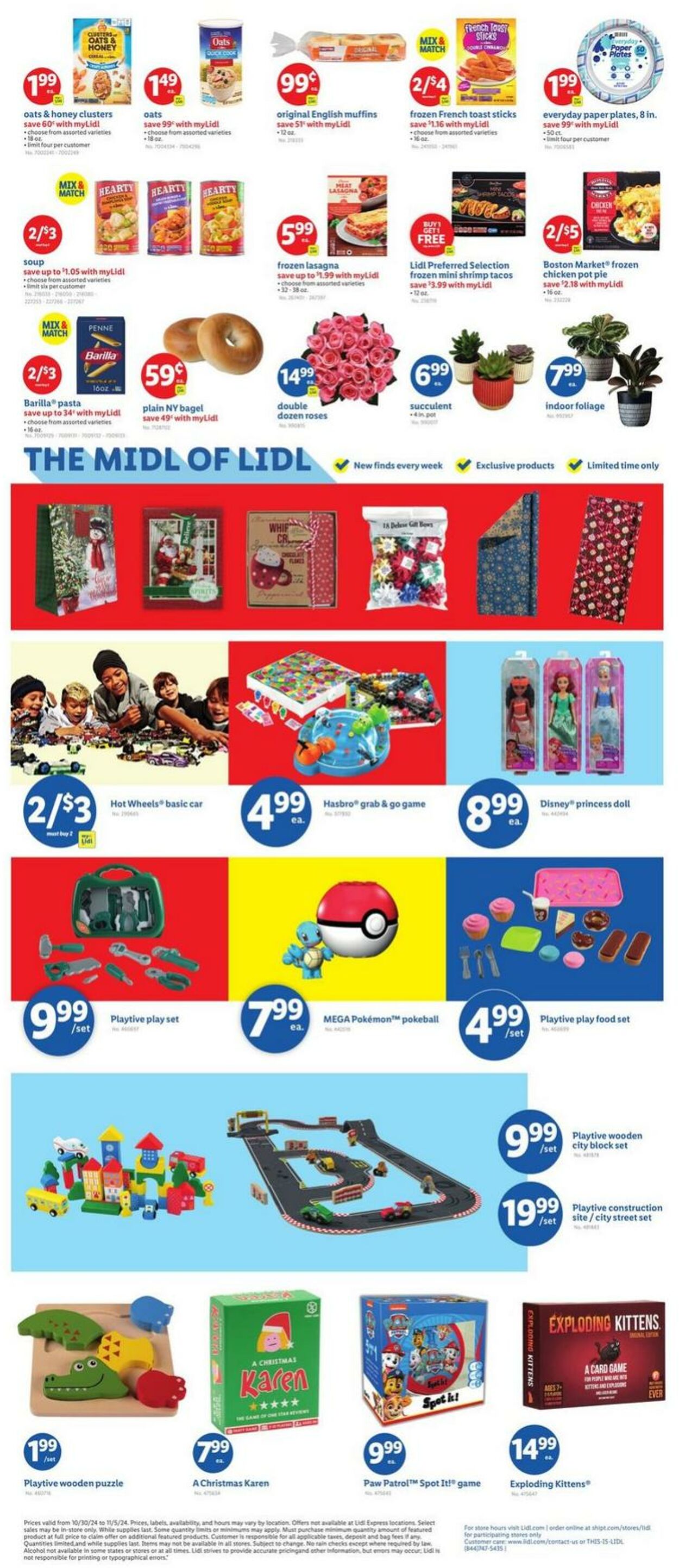 Catalogue Lidl from 10/30/2024