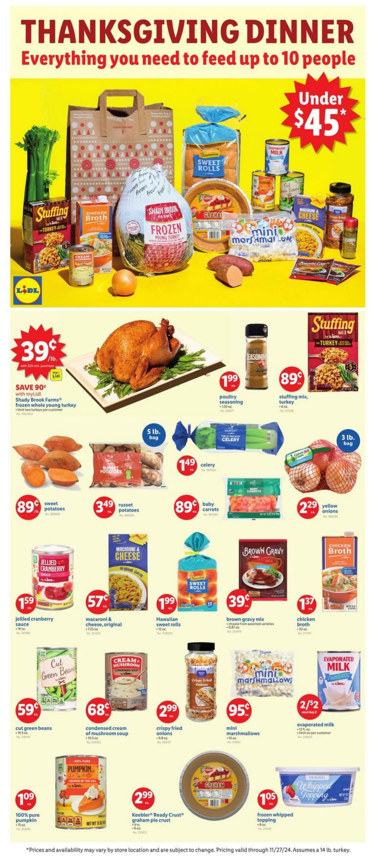 Catalogue Lidl from 11/20/2024