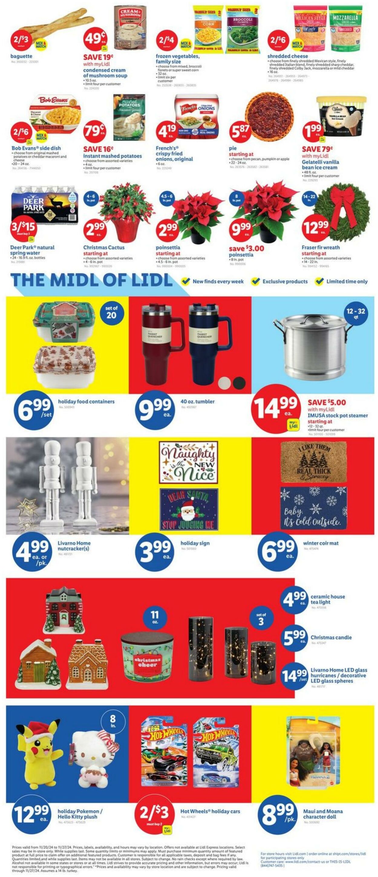 Catalogue Lidl from 11/20/2024