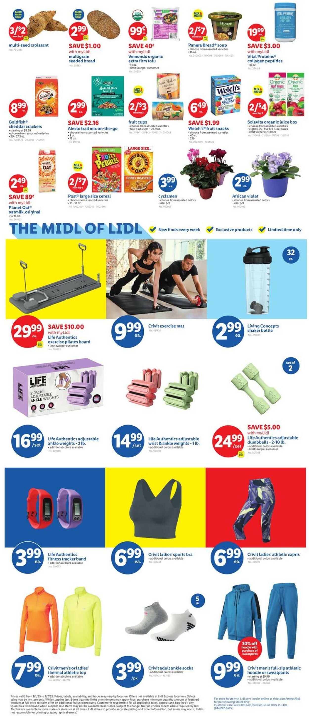 Catalogue Lidl from 01/01/2025