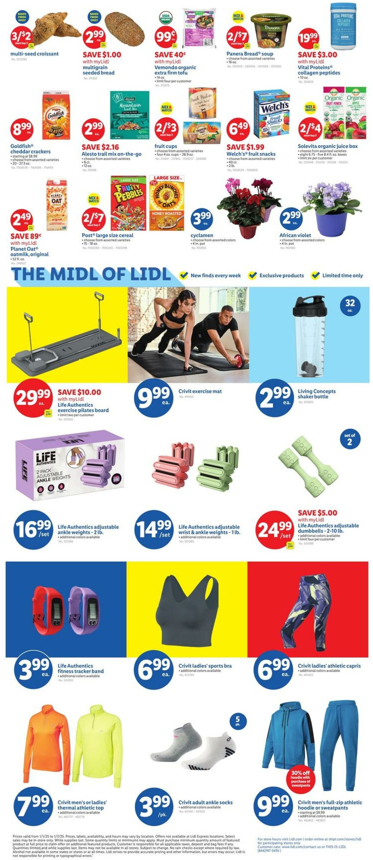 Catalogue Lidl from 01/01/2025