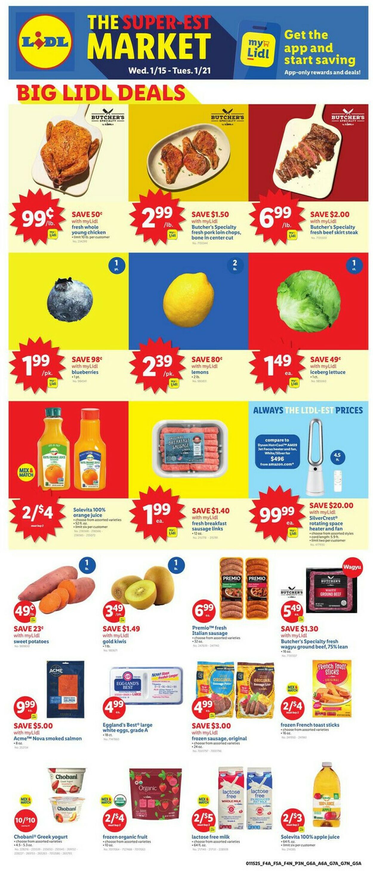 Catalogue Lidl from 01/15/2025