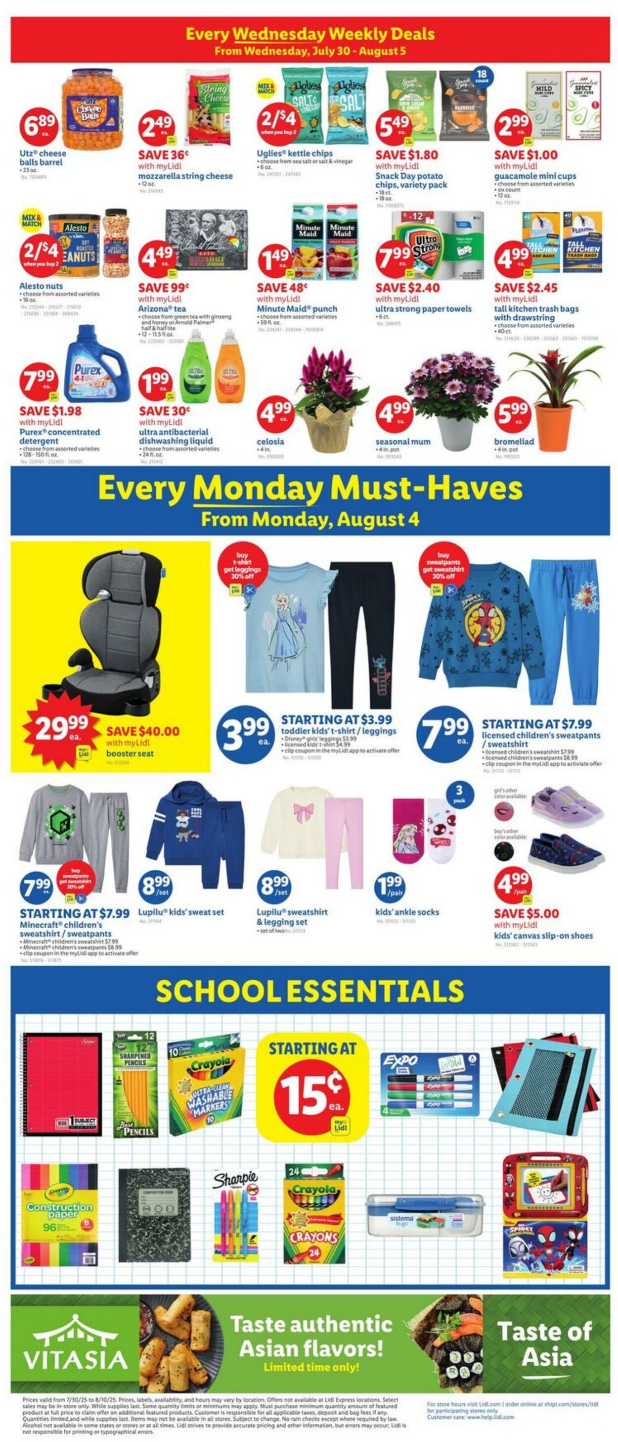 Catalogue Lidl from 07/30/2025