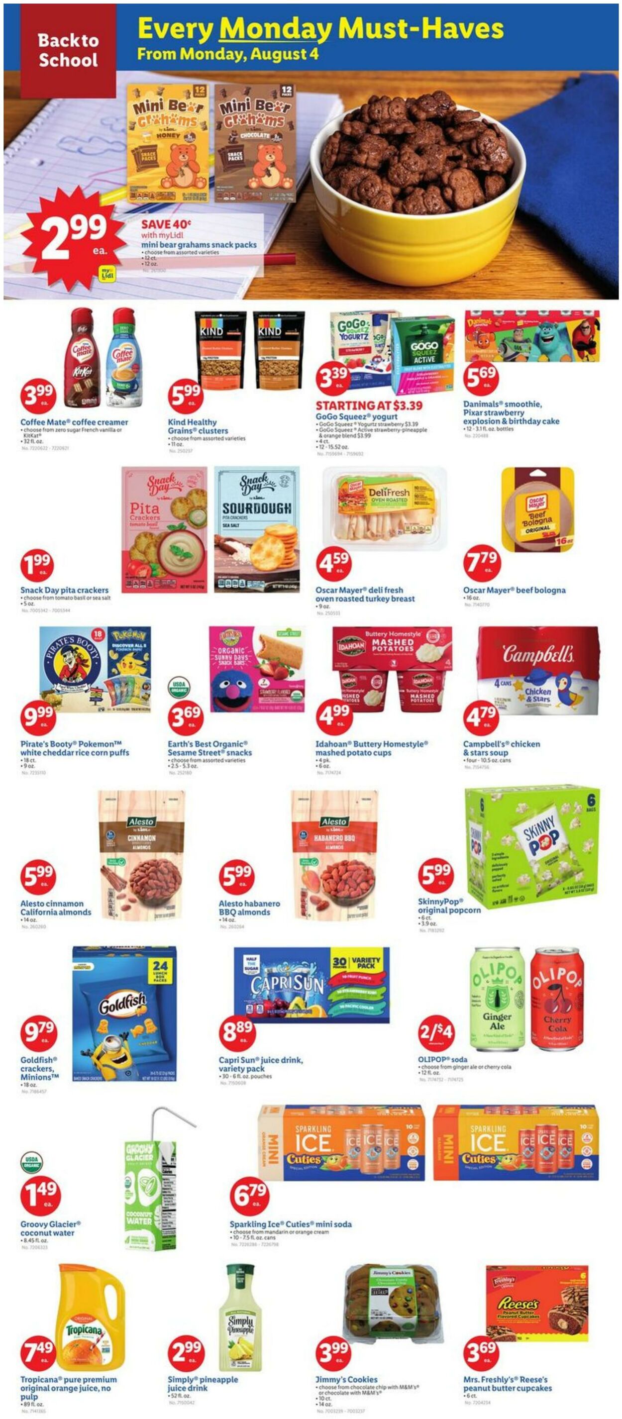 Catalogue Lidl from 07/30/2025