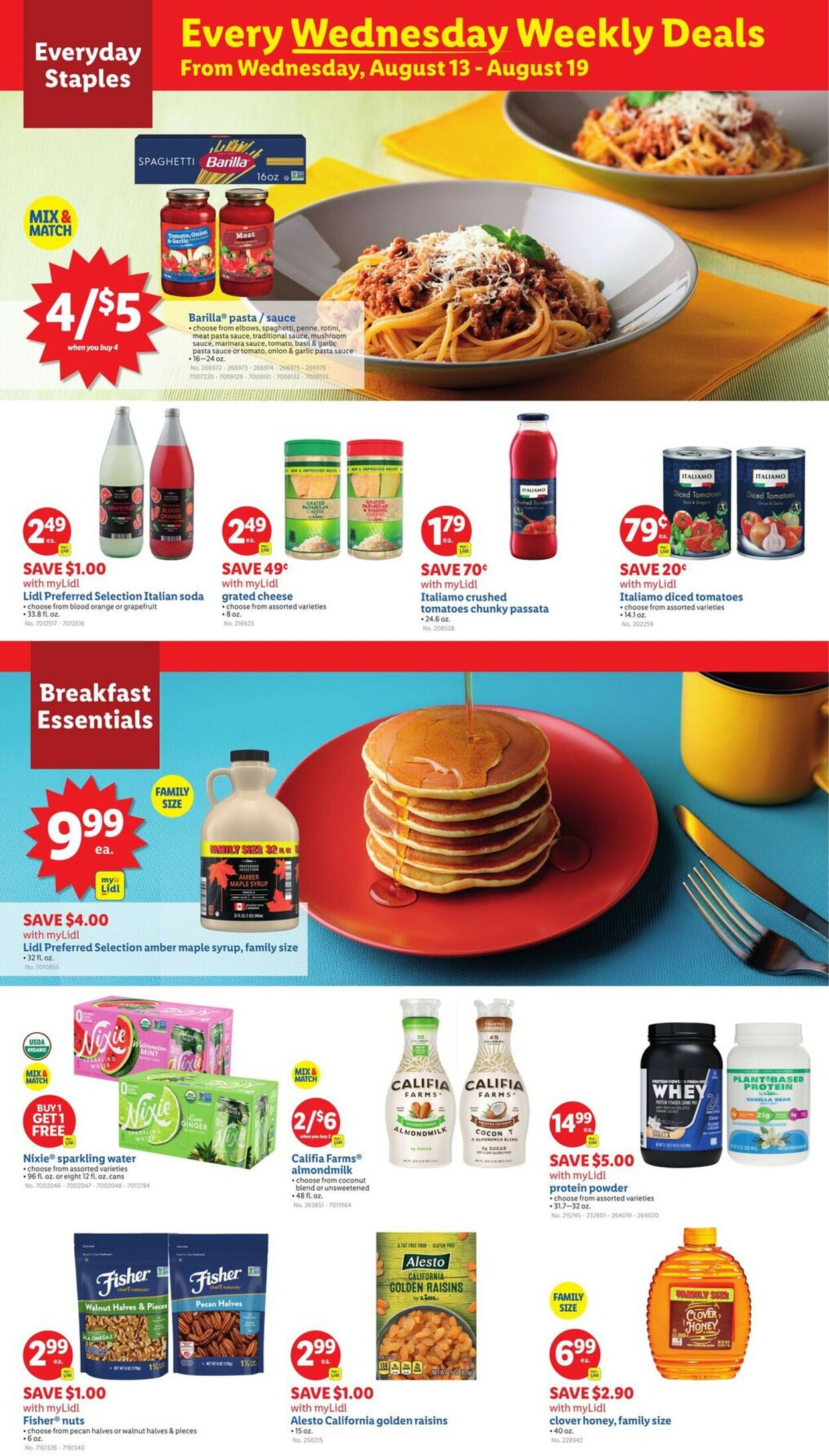 Catalogue Lidl from 08/13/2025