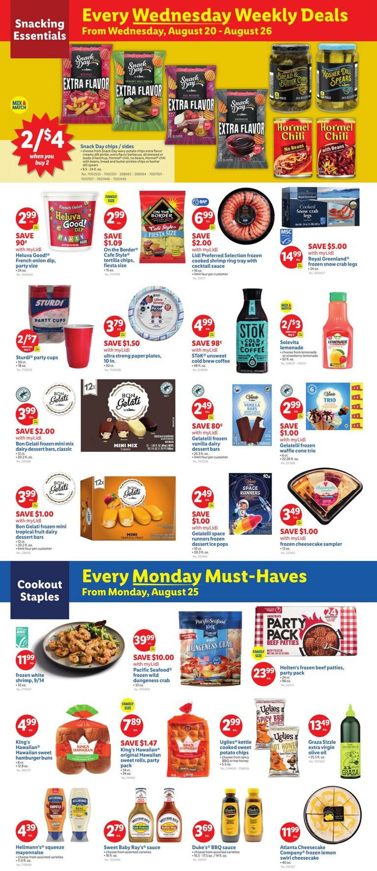 Catalogue Lidl from 08/20/2025