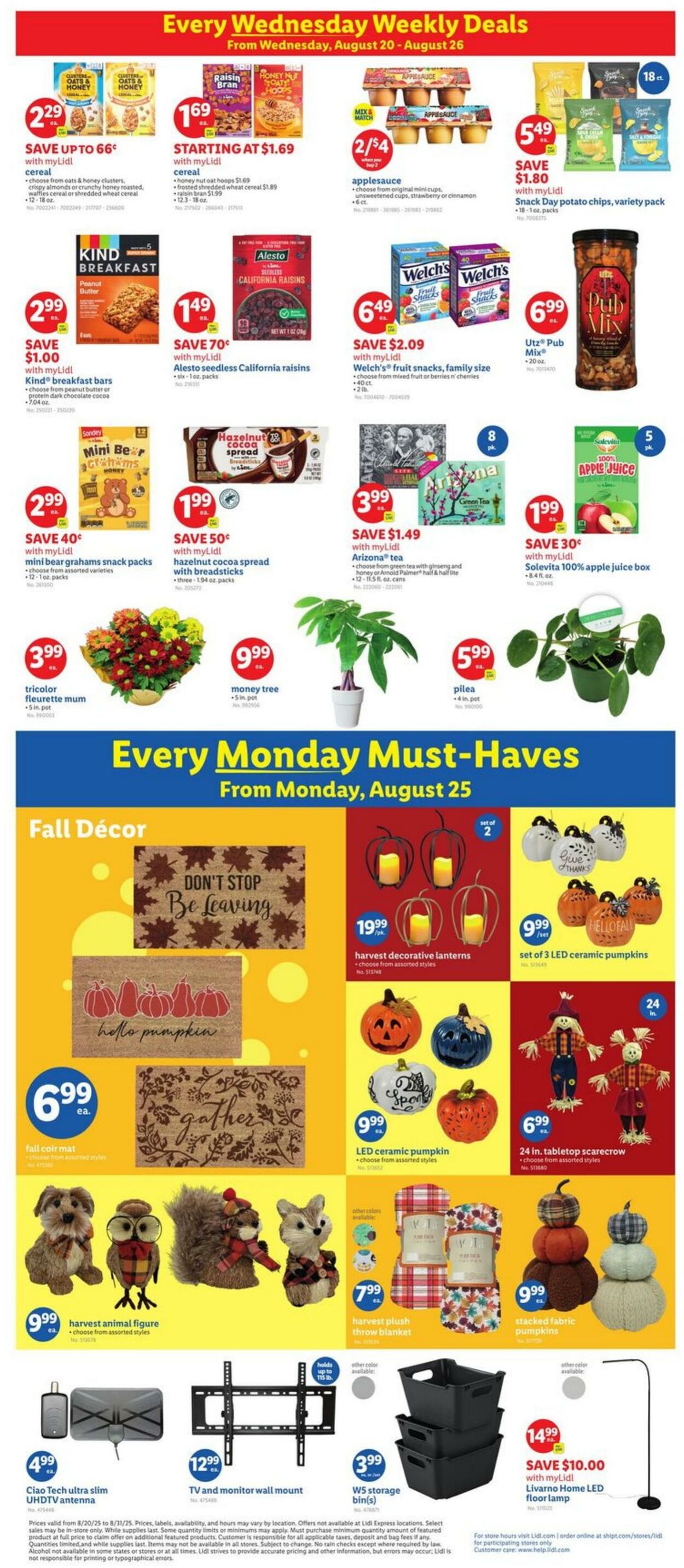 Catalogue Lidl from 08/20/2025