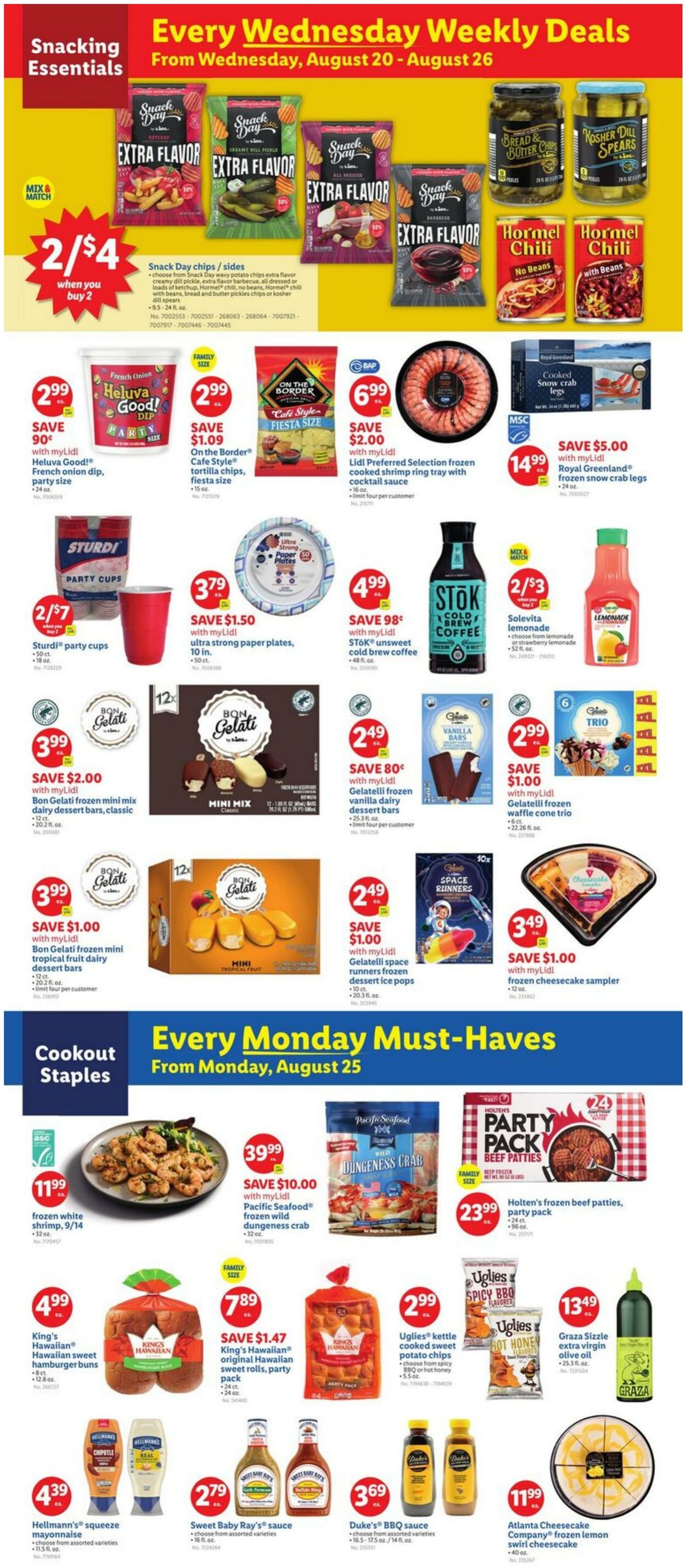 Catalogue Lidl from 08/20/2025