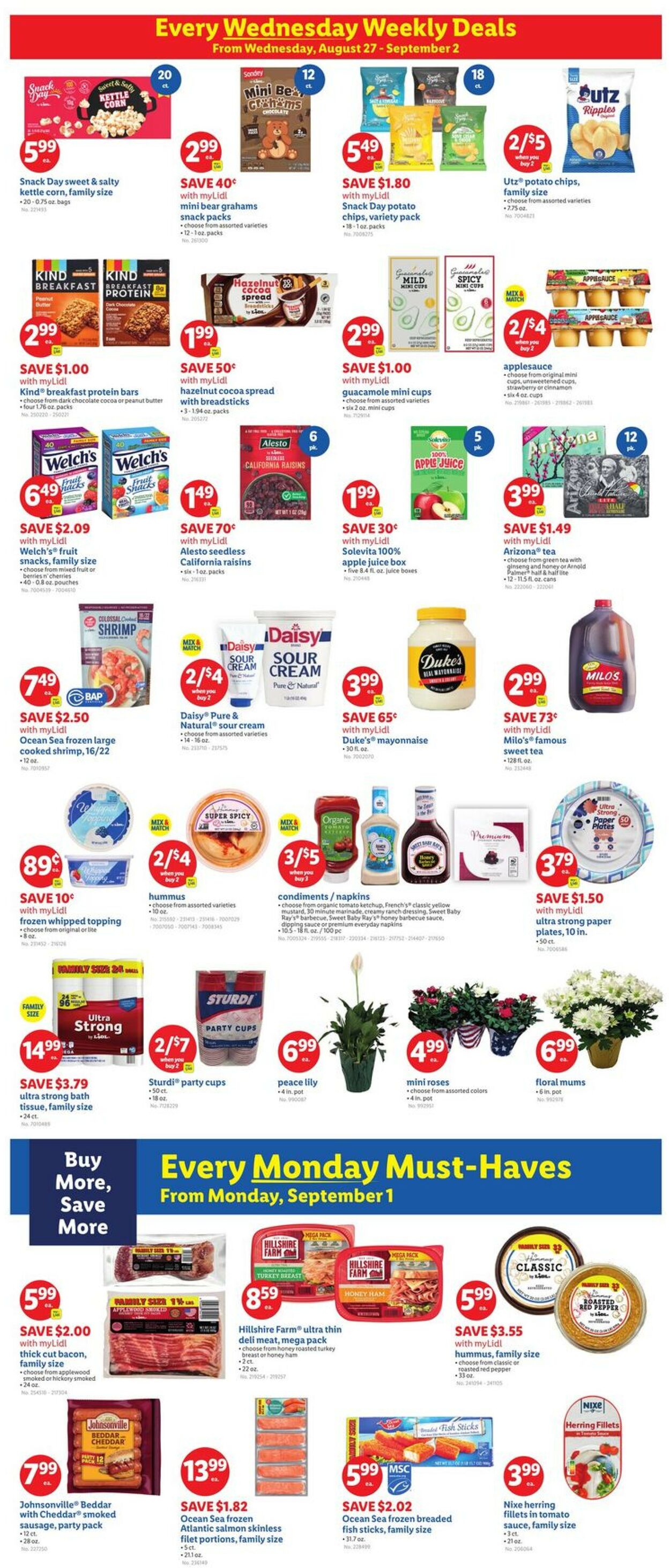 Catalogue Lidl from 08/29/2025